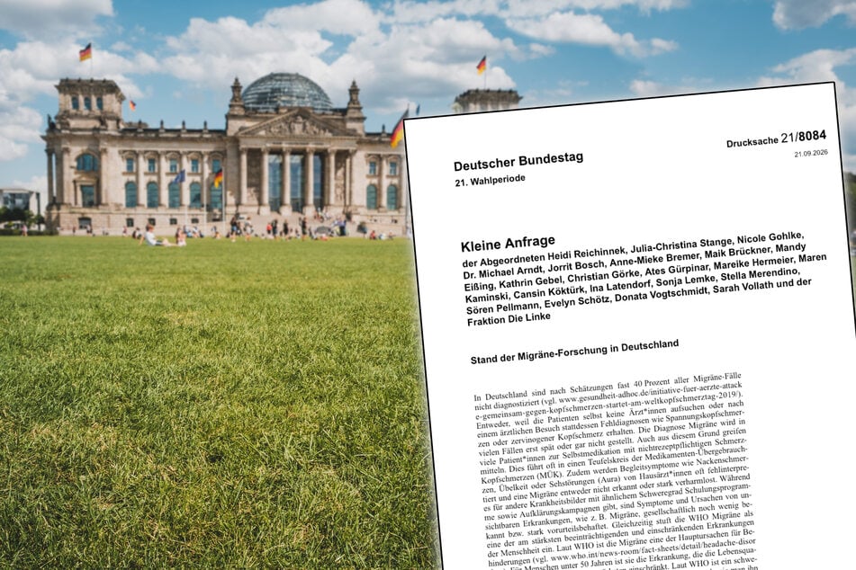 Die Linke hat eine Kleine Anfrage an die Bundesregierung zum Thema Migräneforschung eingereicht. Die Bundesregierung soll nun grundsätzlich innerhalb von 14 Tagen schriftlich darlegen, über welche Daten und Erkenntnisse sie verfügt und welche Maßnahmen sie in diesem Bereich ergreift oder plant.