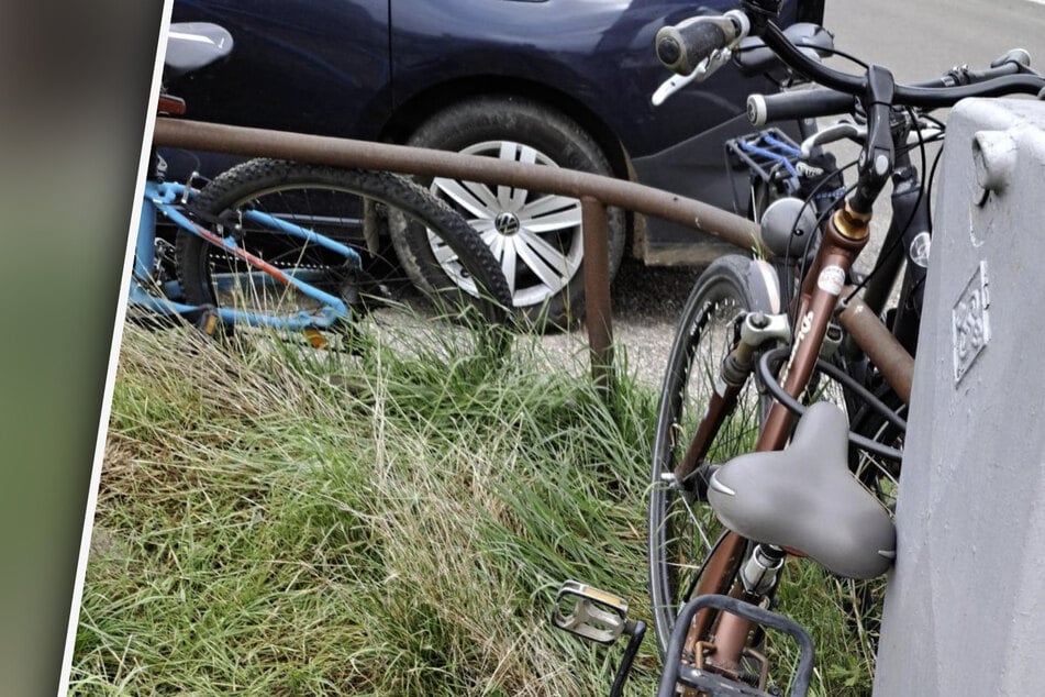 Leipzig: Dumme Aktion! Fahrrad an Bahnschranke sorgt für Störungen und Verspätungen