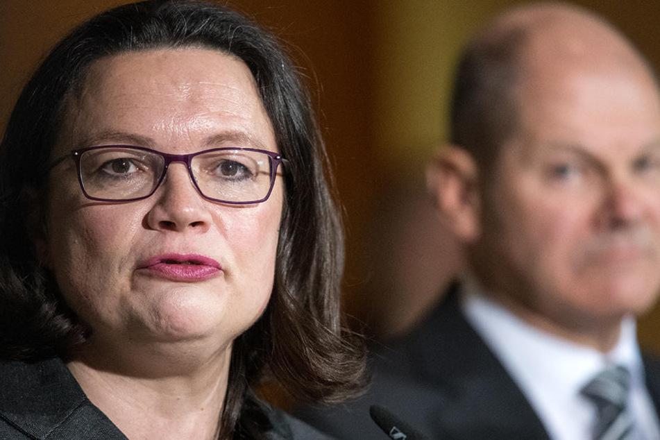 Es gibt Einwände innerhalb der SPD gegen einen vorzeitigen Stabwechsel an Nahles!