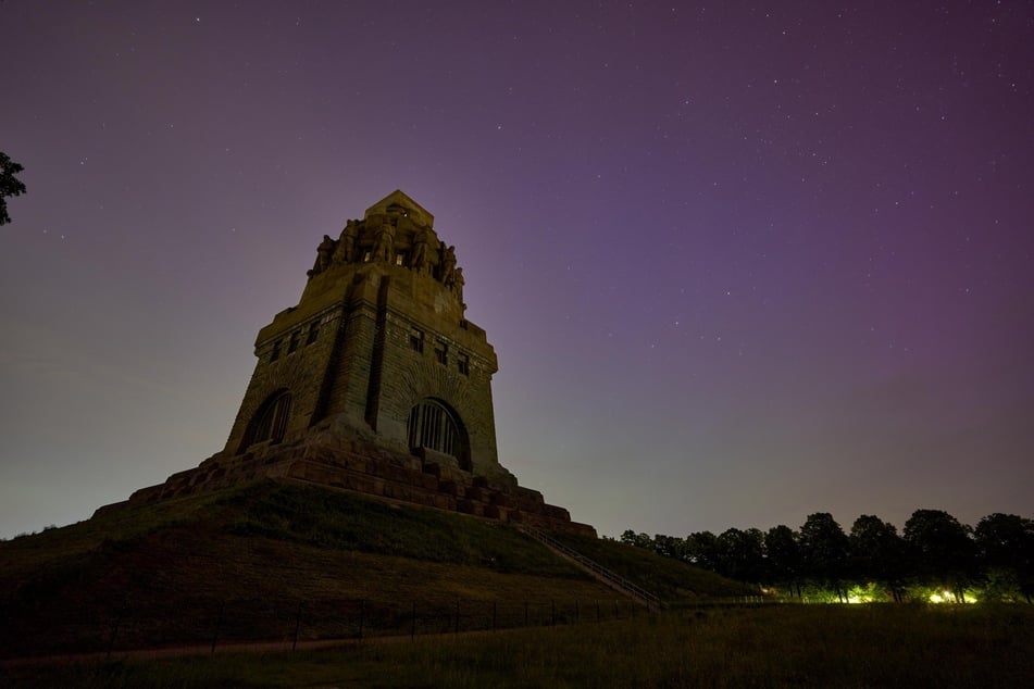 Selbst in Leipzig waren die Nordlichter zu sehen.