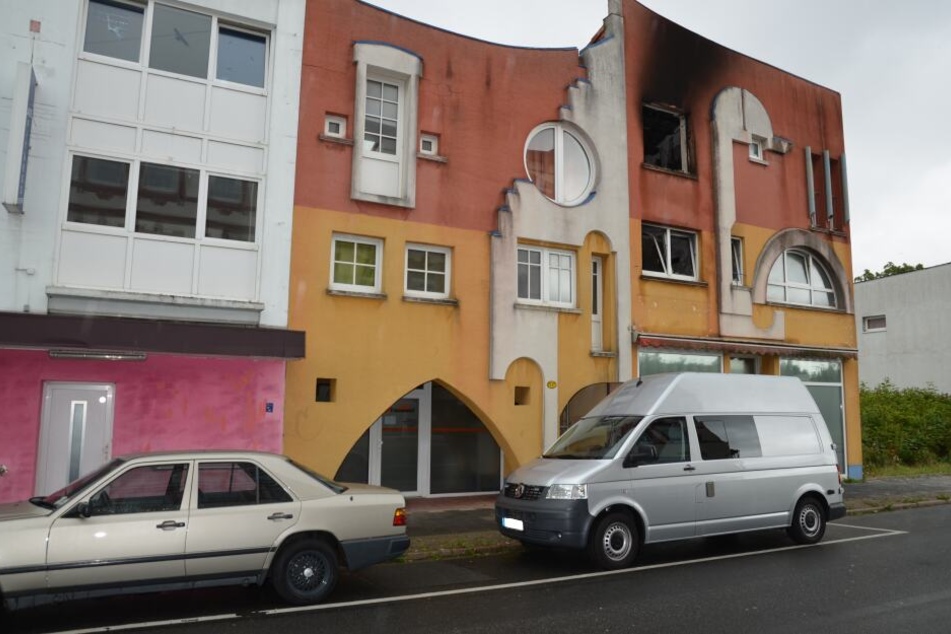 So sah der Brandort am Dienstagmorgen aus.