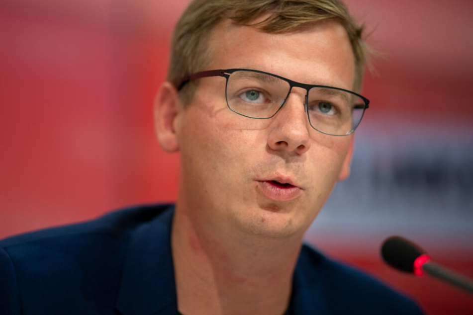 Linke-Fraktionschef Sebastian Walter kündigt konstruktive Opposition an. (Archivbild)