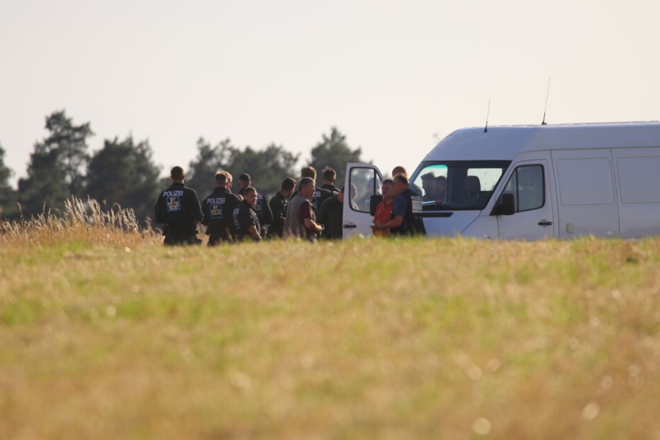 Das Opfer wurde in einem Feld in Rügland gefunden.