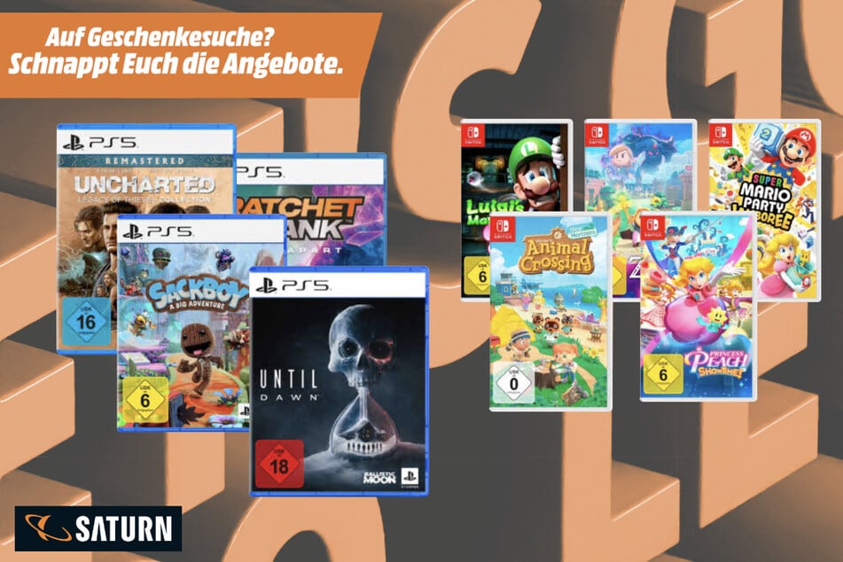 Games für PC und Konsolen im Angebot.