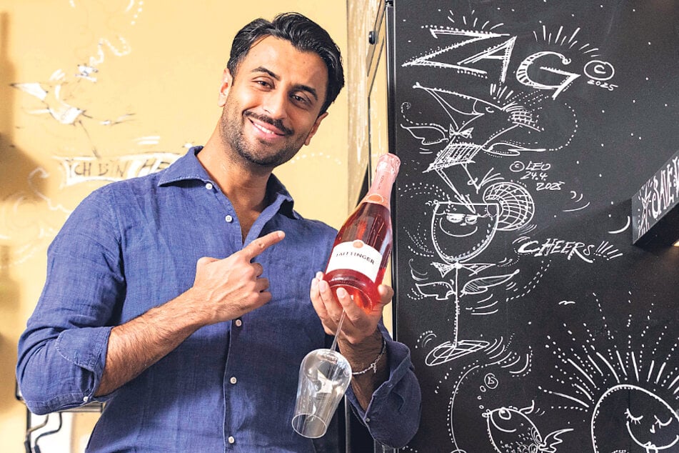 Zaighum "Zag" Chaudhry (29) leitet Kastenmeiers neue Weinbar im Kempinski Hotel Taschenbergpalais.