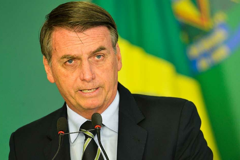 Brasiliens Präsident Jair M. Bolsonaro (63).