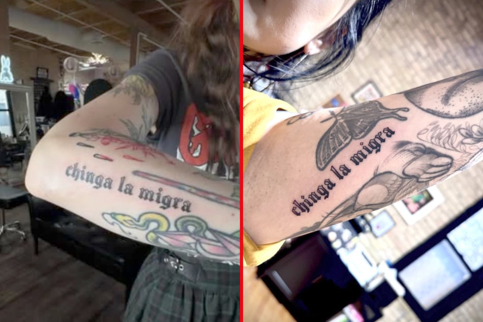 A Minneapolis-based tattoo studio is offering anti-ICE inkings for those who want to protest President Donald Trump's migrant crackdown.