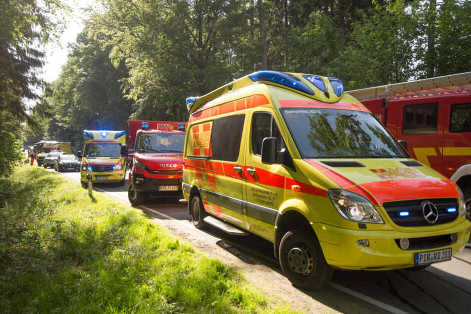 Drei Personen wurden verletzt.