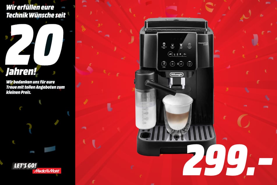 DeLonghi-Kaffeevollautomat für 299 Euro.