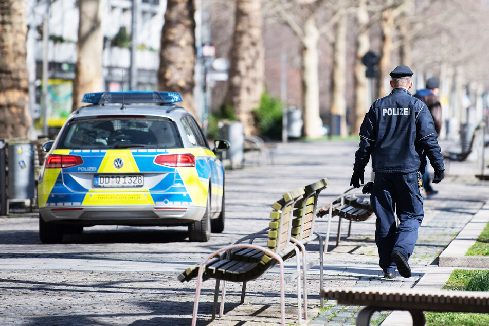 Die Dresdner Polizei sucht nach den Tätern (Symbolbild).