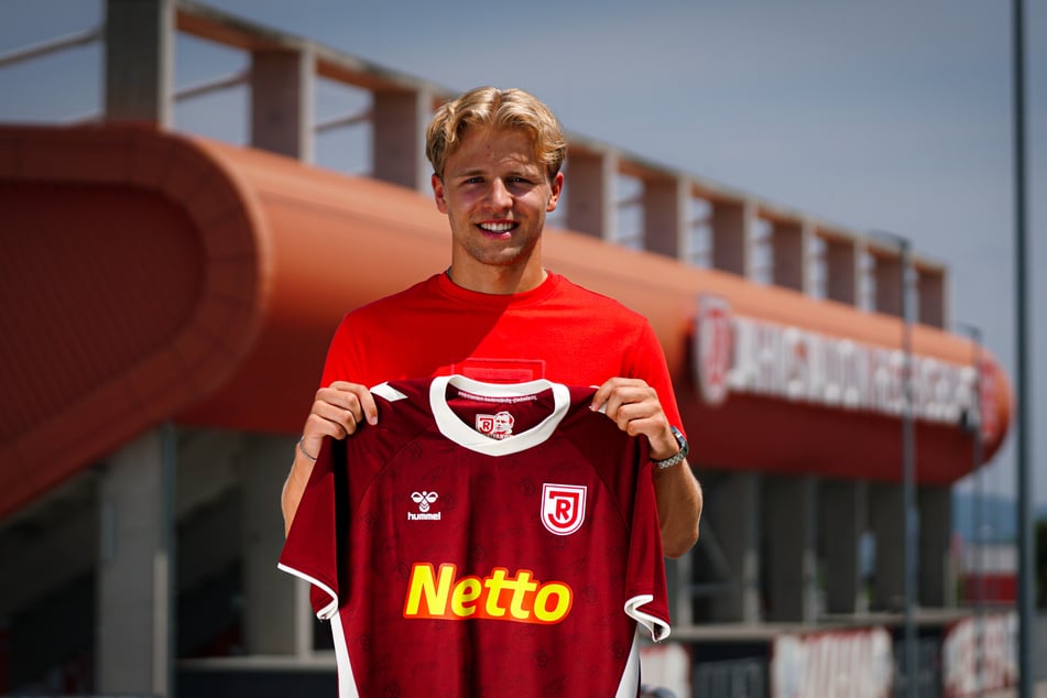 Philipp Müller (21) spielt kommende Saison in Regensburg.