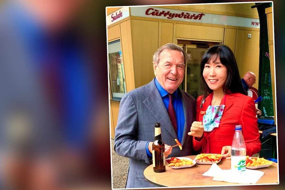 Altkanzler Schröder und Frau legen im Currywurst-Zoff nach