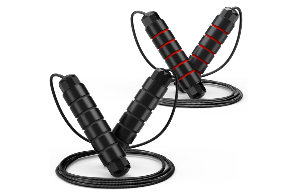 If you don't want to spend much – but have plenty of space – get yourself some jump ropes.