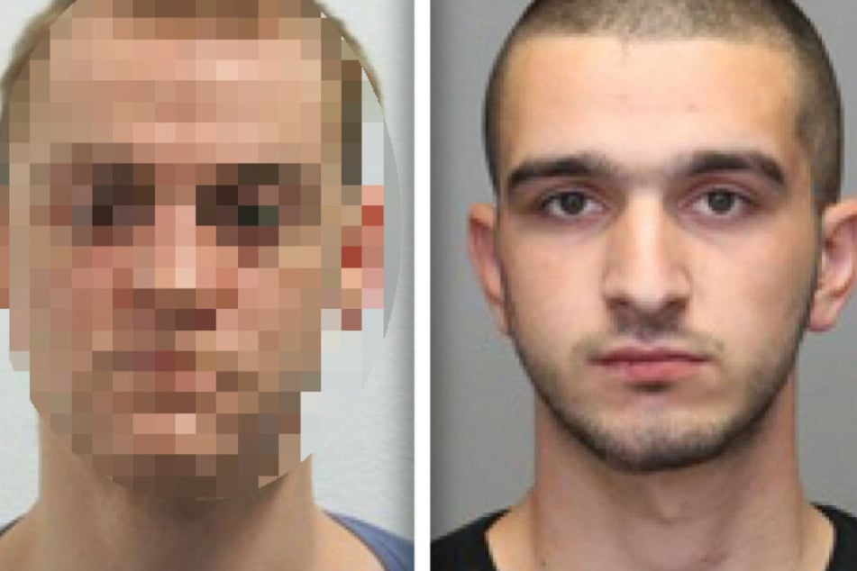 Alexander G. (l) wurde in Spanien festgenommen, sein Komplize Ruslan-Oleksandr Tsopa ist noch auf freiem Fuß.
