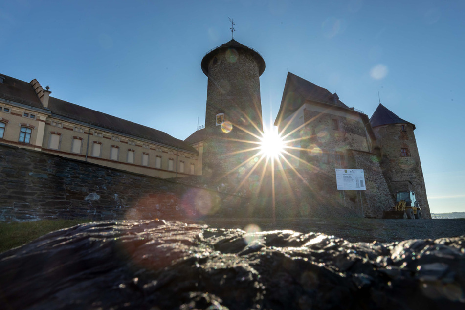 Schloss Voigtsberg in Oelsnitz.