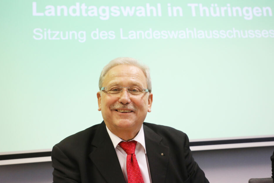 Günter Krompholz, Landeswahlleiter, stellte das Ergebnis am Donnerstag vor.