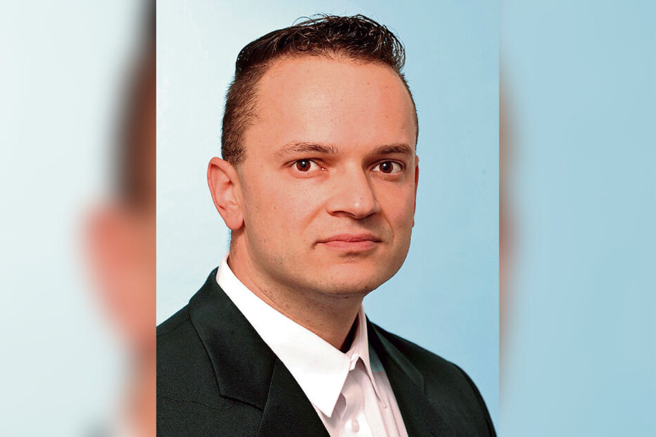 Daniel Barthel (37) heute als Fraktions-Chef der Stadtrats-AfD.