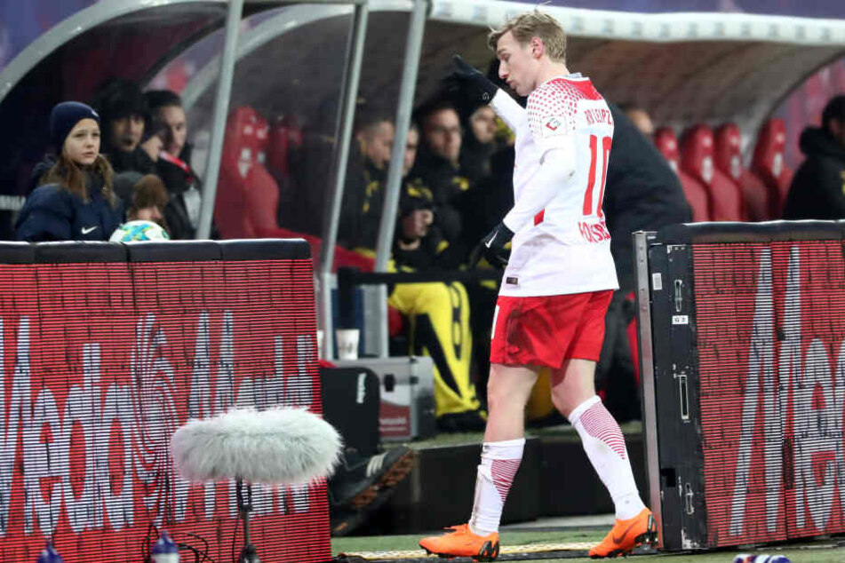 Nach einer Tätlichkeit gegen Hoffenheim flog Emil Forsberg mit Rot vom Platz und wurde bis Saisonende gesperrt. Läuft er noch einmal für RB Leipzig auf?