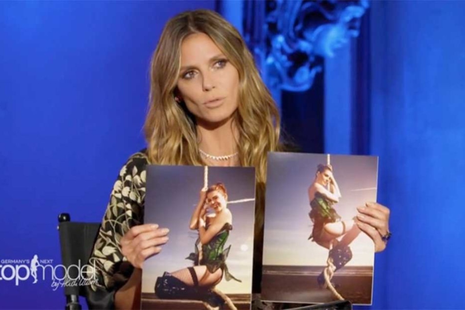 Das gab es noch nie: Heidi Klum hat für eines ihrer Models zwei Fotos.