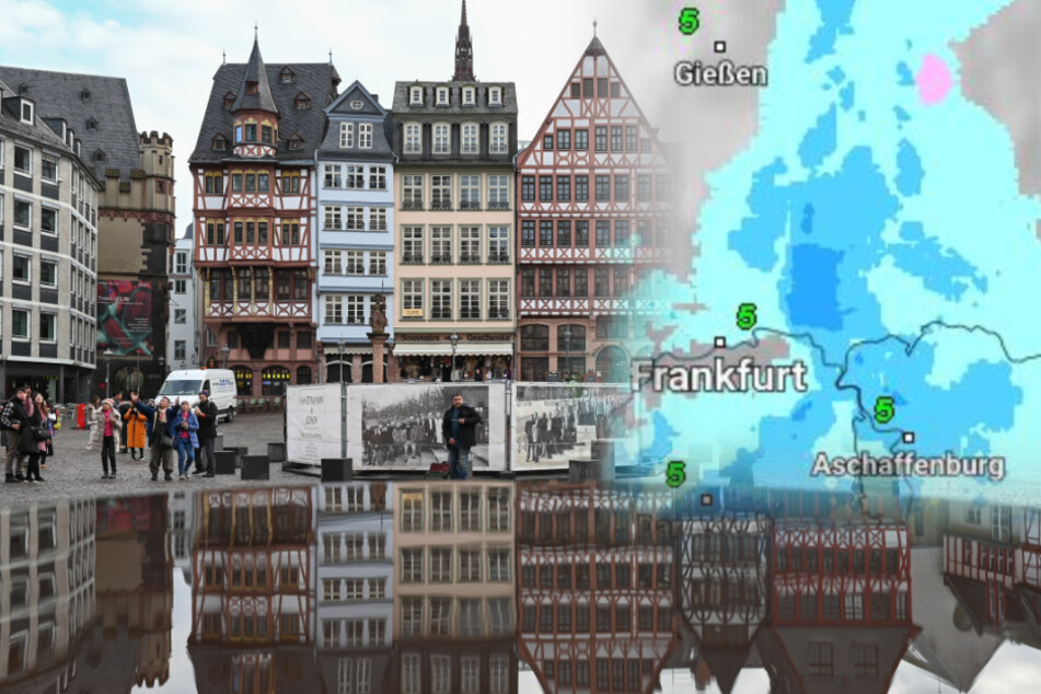 Am Wochenende sollte man in ganz Hessen nicht den Regenschirm vergessen.