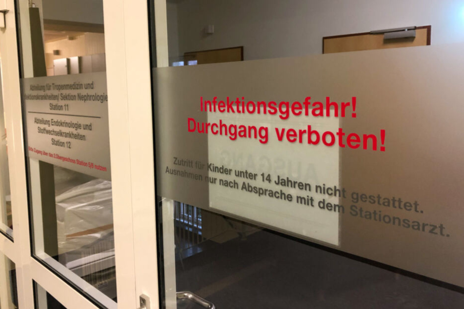In der Abteilung für Infektionskrankheiten wurden die Patientinnen isoliert.