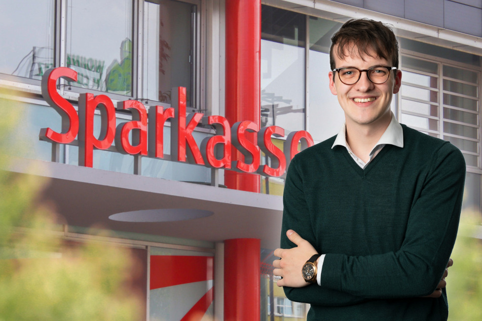 Maik Gerstenberger schätzt die Möglichkeit "hinter die Kulissen“ der Sparkasse zu schauen.