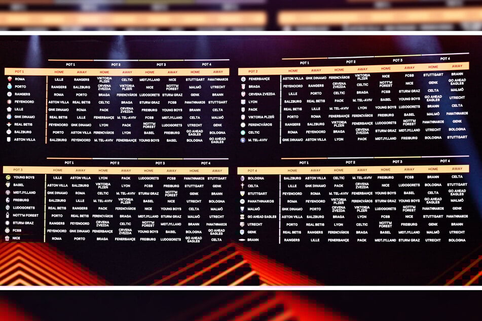 Alle Begegnungen der Europa League in der Übersicht.