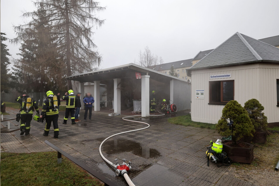 Brand im Freibad: Mehrere Tausend Euro Schaden