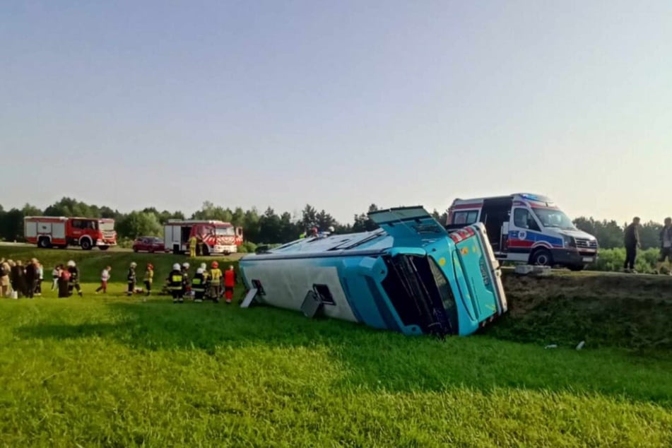 Der Unfall passierte in Terespol, eine Gemeinde an der Grenze zwischen Polen und Belarus.
