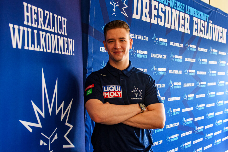 Timo Walther (23) wurde offiziell als Neuzugang vorgestellt. Er unterschrieb für ein Jahr in Dresden.