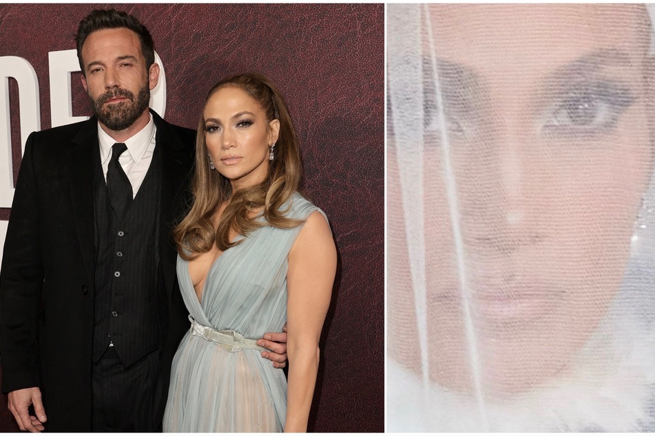 Jennifer Lopez shared a glimpse at her bridal style from her second wedding ceremony with Ben Affleck.