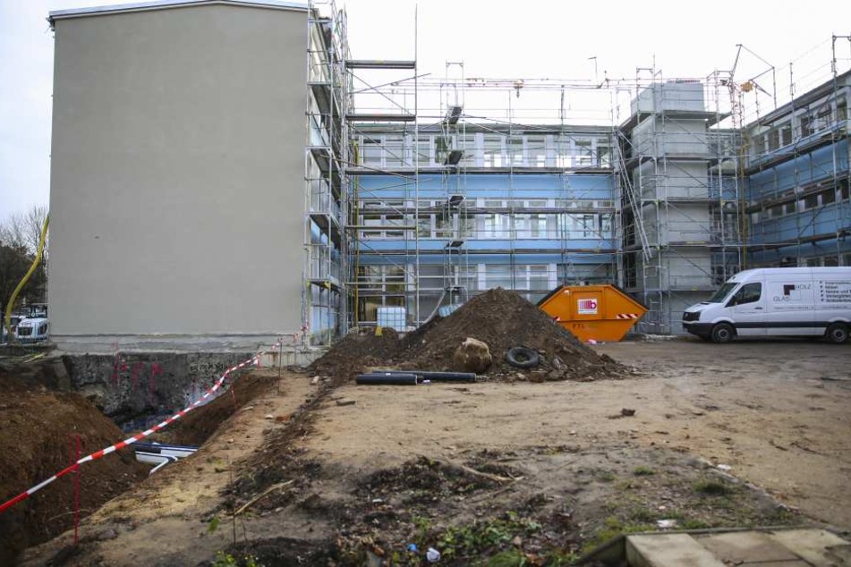 Die Sanierung soll im Februar abgeschlossen sein.