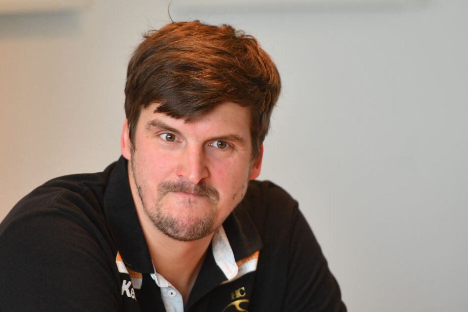 Der Trainer des HC Elbflorenz, Rico Göde.