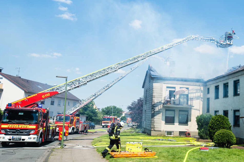 32 Bewohner standen nach dem Brand auf der Straße.