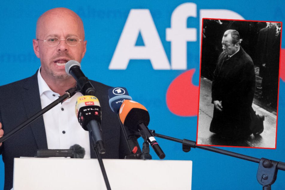 "Grober Missbrauch": AfD wirbt mit Willy Brandt-Plakaten für Landtagswahl