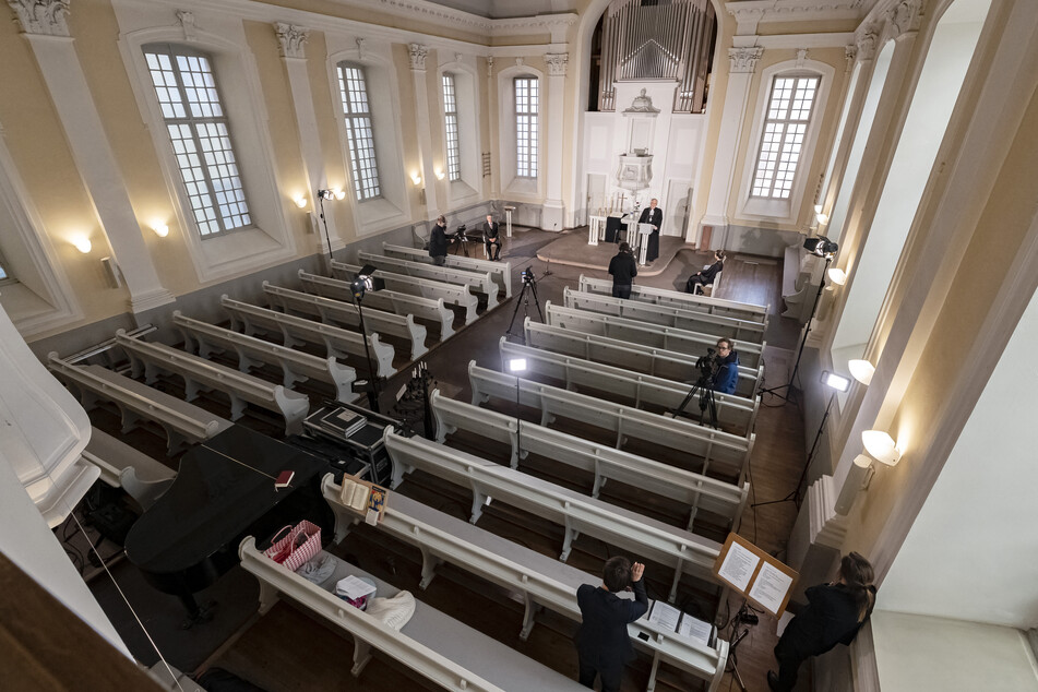 In den vergangenen Wochen waren die Kirchen leer geblieben (Archivbild).