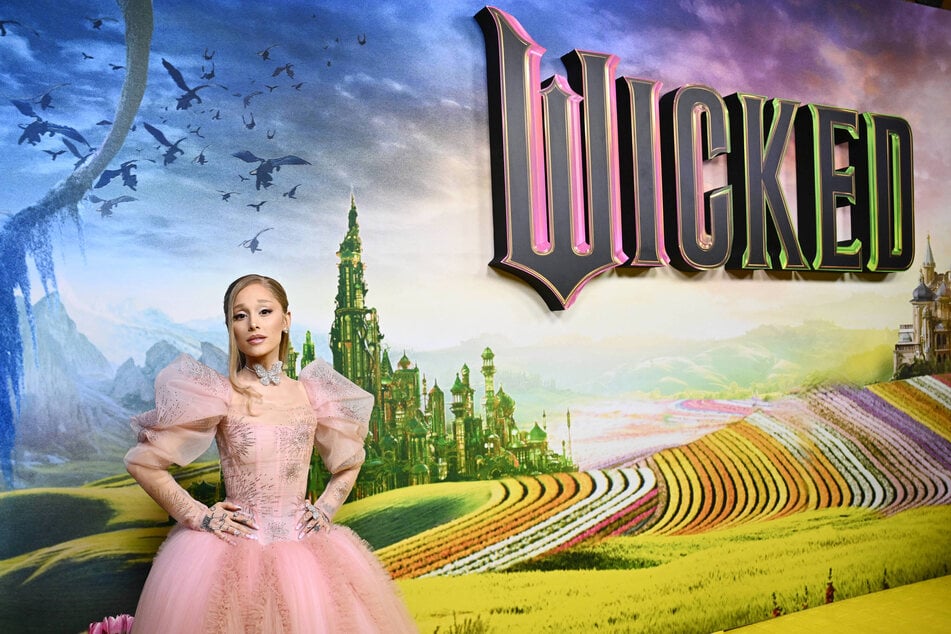 Ariana Grande paid homage to The Wizard of Oz's classic 1939 Glinda gown at the Wicked movie premiere in Sydney, Australia over the weekend.