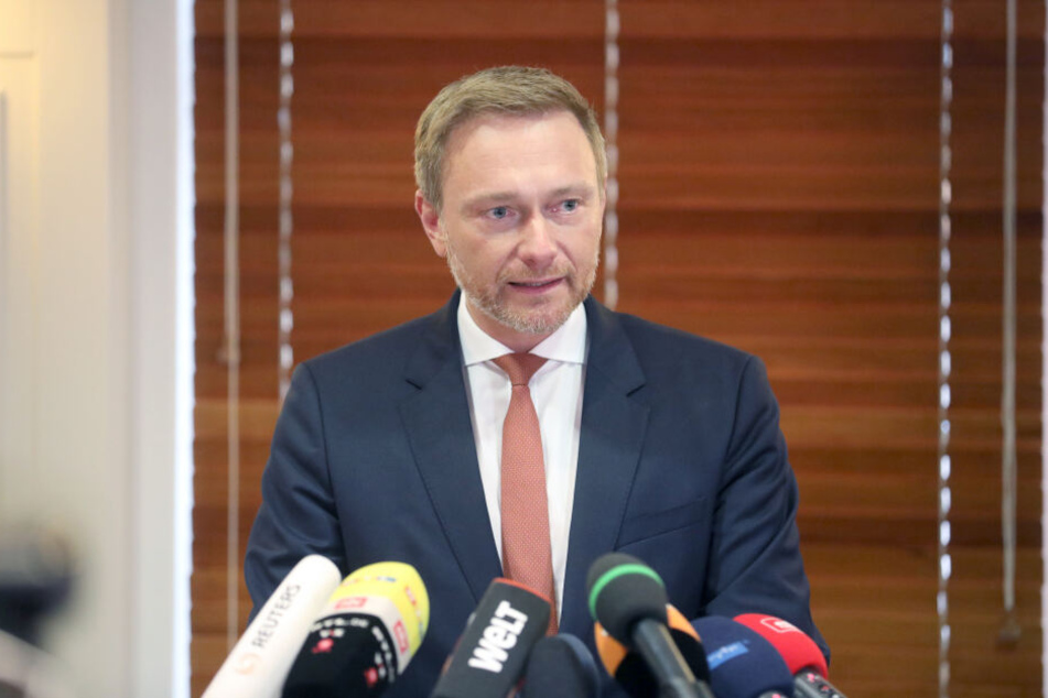 Christian Lindner bei seiner Rede in Erfurt.