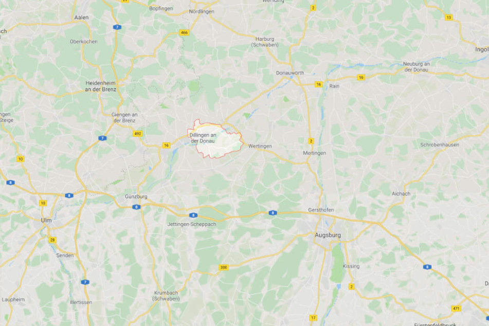 Der Vorfall ereignete sich in Dillingen an der Donau.