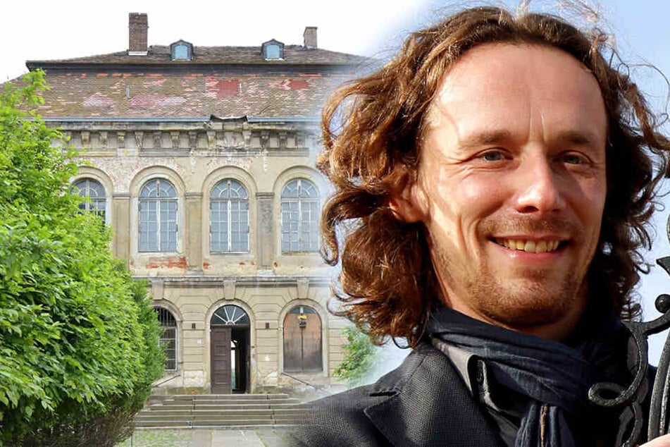 Wann es am Schloss Übigau weitergeht, kann Investor Frank Wießner (43) noch nicht sagen.