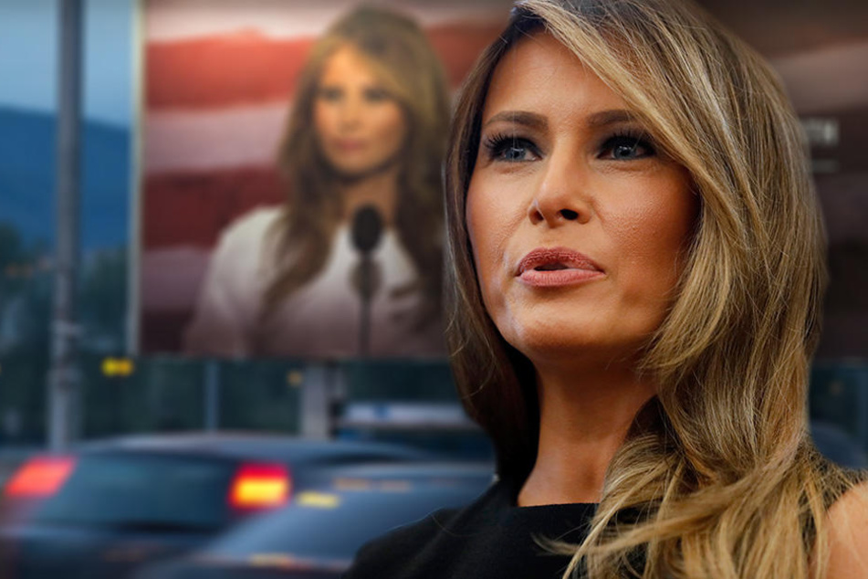 Melania Trump stinksauer: Sprachschule wirbt mit ihrem Portrait