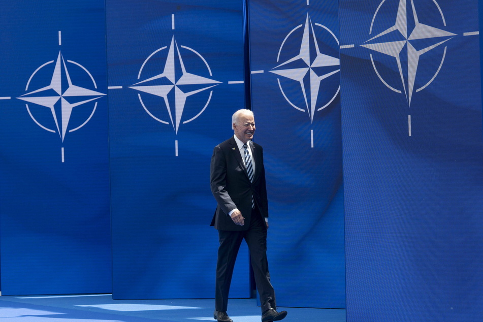 Biden arrives at his first NATO summit as US president.