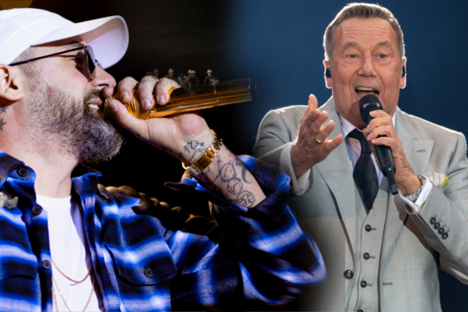 Den Anfang machen Rapper Sido (l.) und Roland Kaiser.