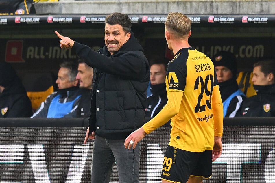 SGD-Coach Thomas Stamm (l.) bewies mit seinem Trainerteam bei den Wechseln wieder einmal ein gutes Händchen.