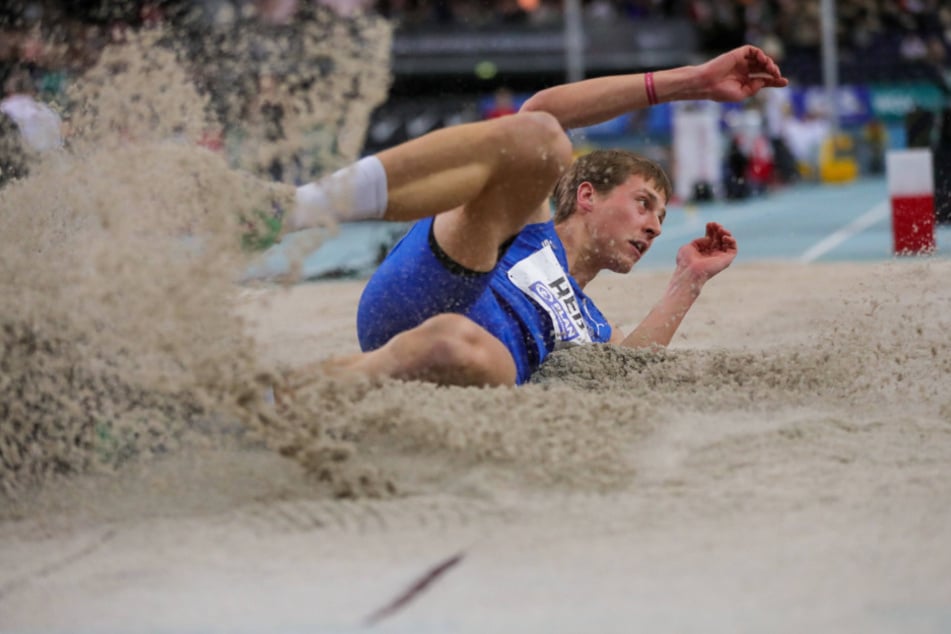 Max Heß (28) sprang vor zwei Wochen in Metz mit 17,41 m Weltjahresbestleistung.