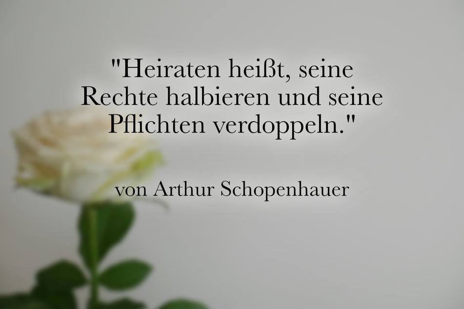 Ein lustiger Spruch zur Hochzeit ist dieser von Carl Ludwig Börne.