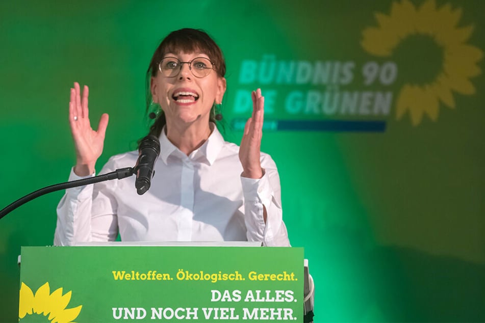Vielleicht bald Regierungsmitglied: Grünen-Spitzenkandidatin Katja Meier (39).