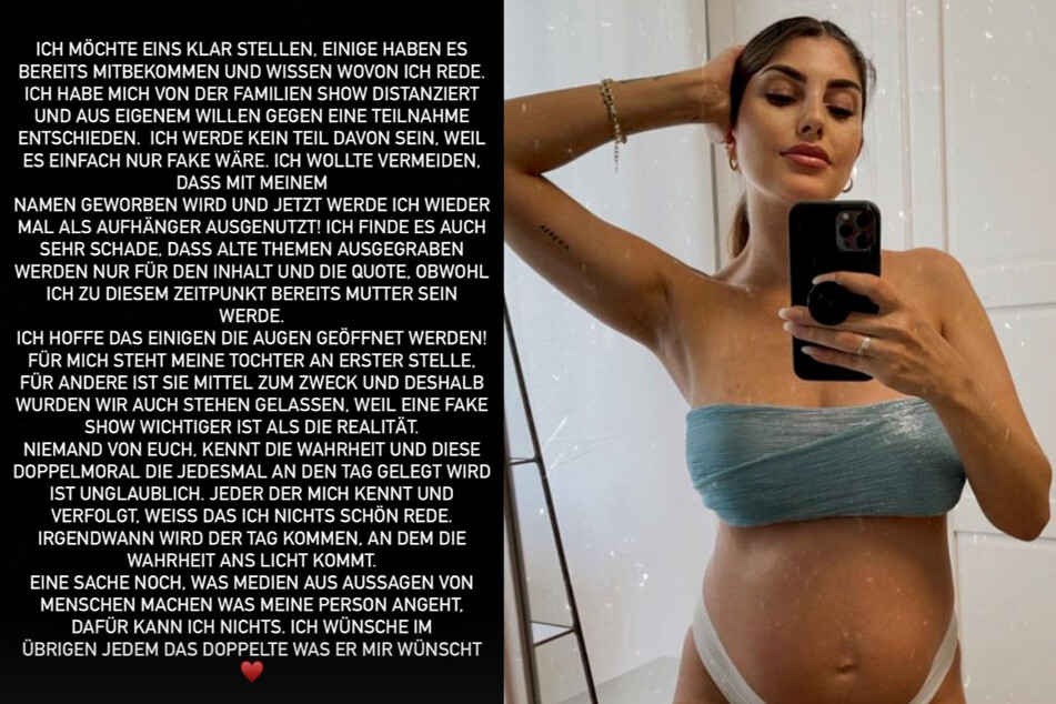 Yeliz Koc (27) veröffentlichte das Statement in einer Instagram-Story.