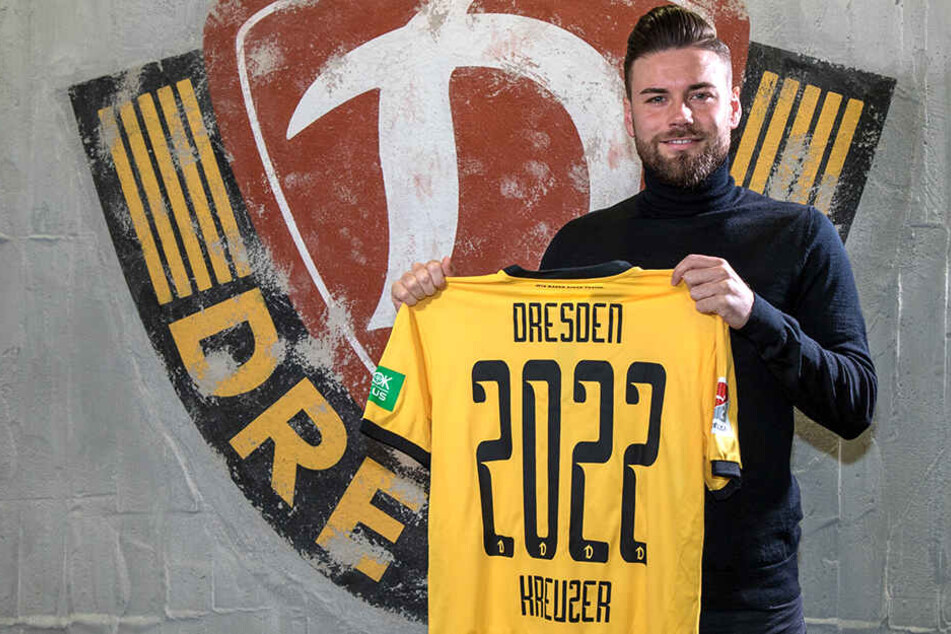 Bis 2022 bleibt Niklas Kreuzer ein Dresdner.
