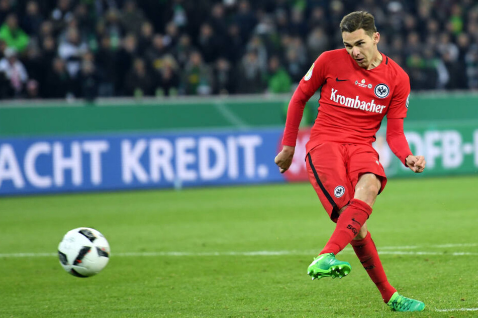 In der kommenden Saison nicht mehr im Eintracht-Dress: Stürmer Branimir Hrgota.